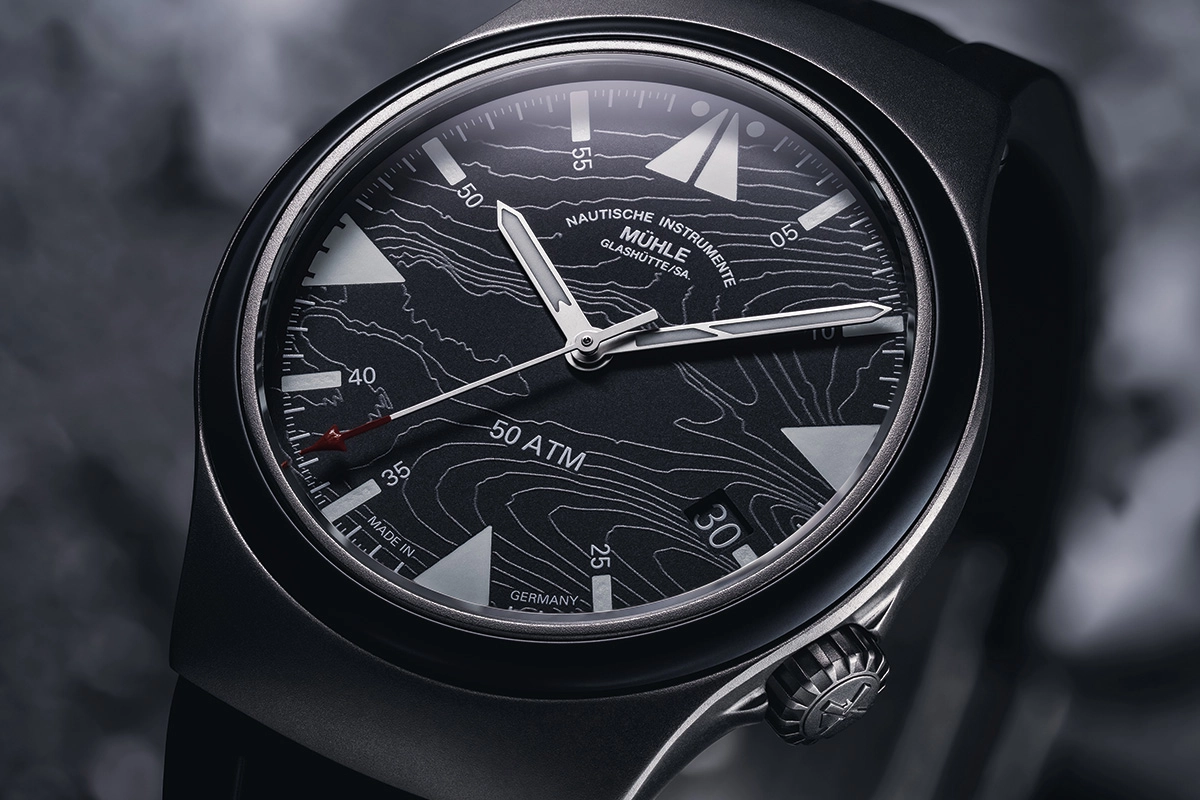 Mühle-Glashütte S.A.R. Mission-Timer “160 Years of DGzRS”