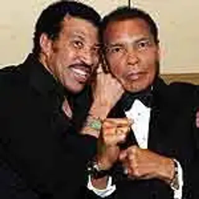 Muhammad Ali and Lionel Richie