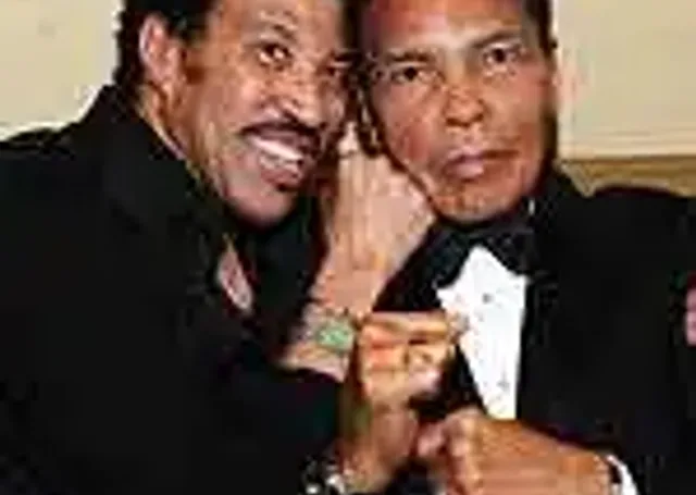 Muhammad Ali and Lionel Richie