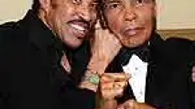 Muhammad Ali and Lionel Richie