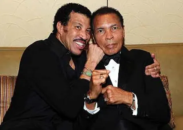 Muhammad Ali w/ Lionel Richie