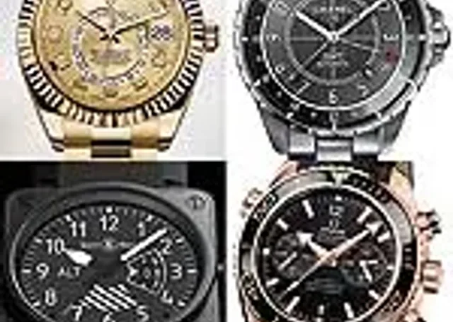 Rolex/Chanel/BellRoss/Omega graphic