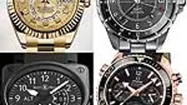 Rolex/Chanel/BellRoss/Omega graphic