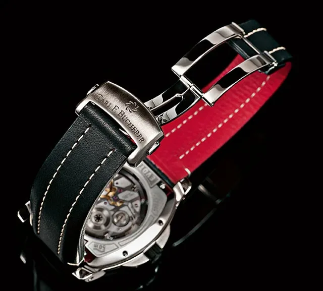 Carl F. Bucherer PatraviEvoTec, strap and buckle
