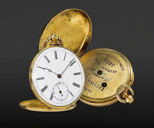 Longines 1840 gold pocketwatch