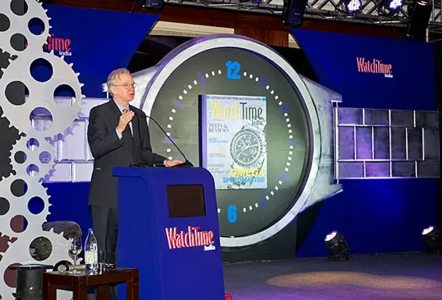 Joe Thompson at WatchTime India launch, Delhi