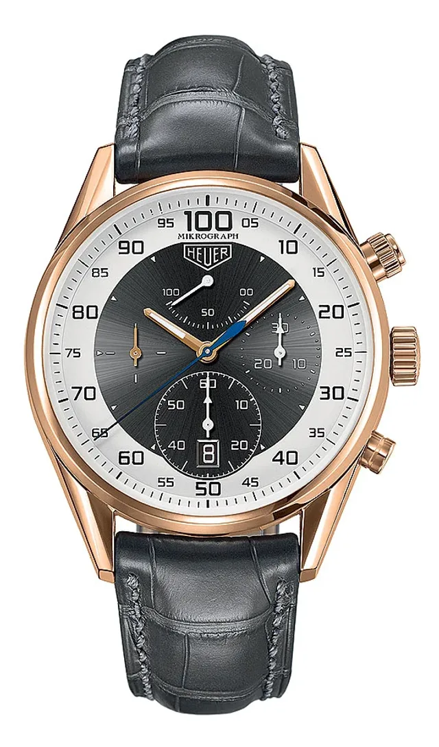 TAG Heuer Carrera Mikrograph grey dial