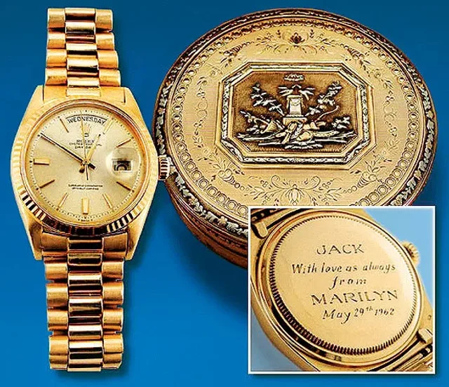 JFK Marilyn Monroe Rolex