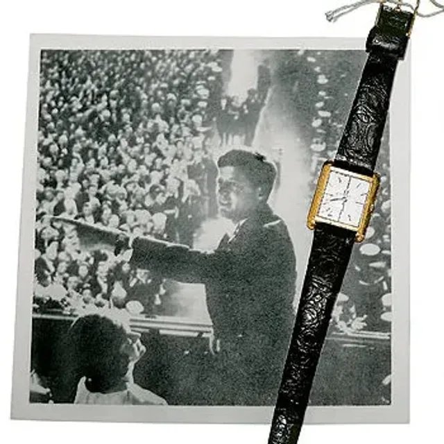 John F. Kennedy with Omega