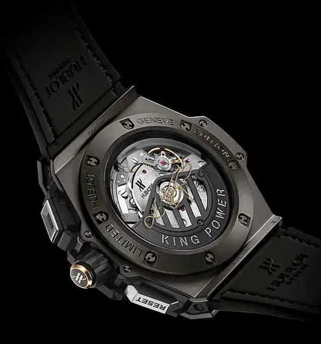 Hublot King Power Black Mamba - back