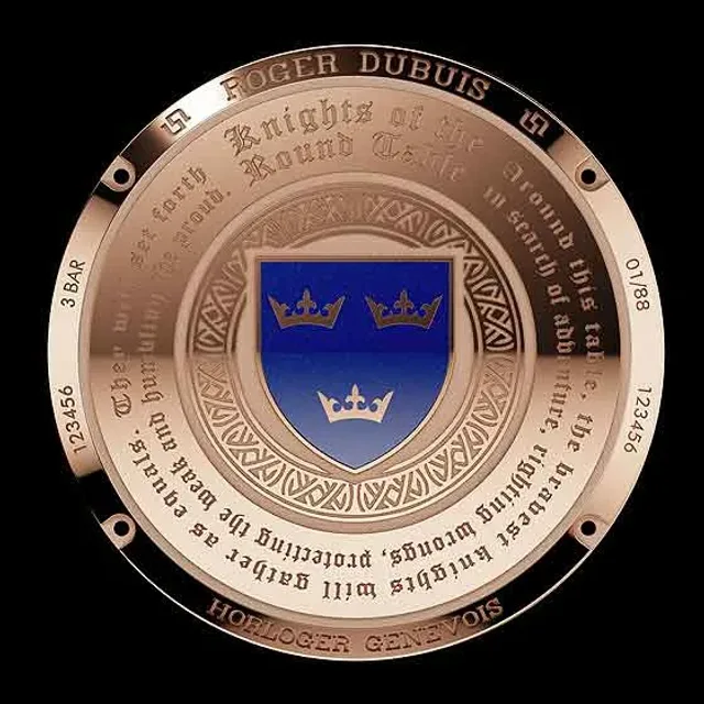 Roger Dubuis Excalibur Round Table - back