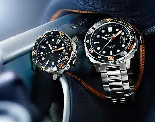 Alpina Extreme Diver 300 Orange - Duo