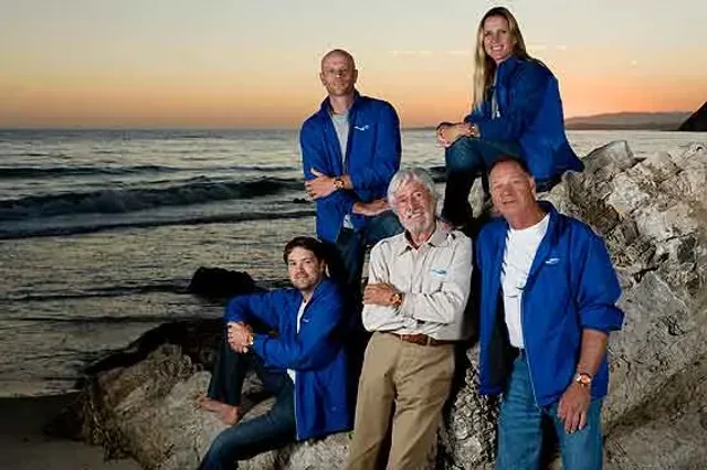 Jean-Michel Cousteau and team wearing Doxa watches