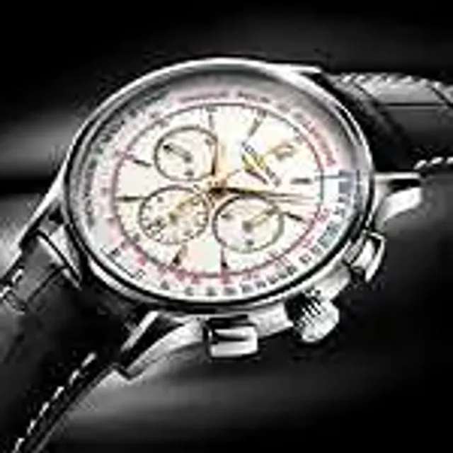 Longine Asthmometer Pulsometer Chronograph - side