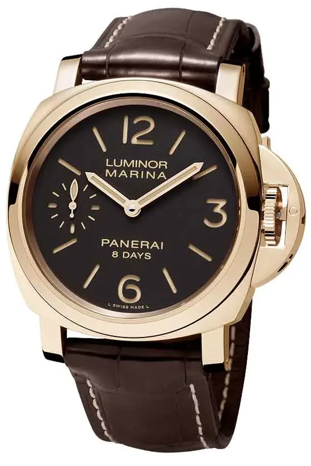 Panerai PAM00511 Luminor Marina 8 Days Oro Rosso- front