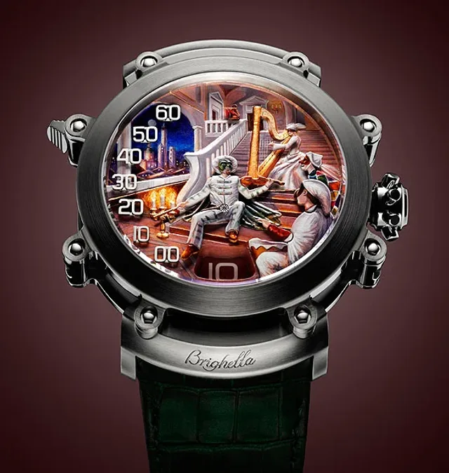 Bulgari Commedia del'Arte Brighella - front