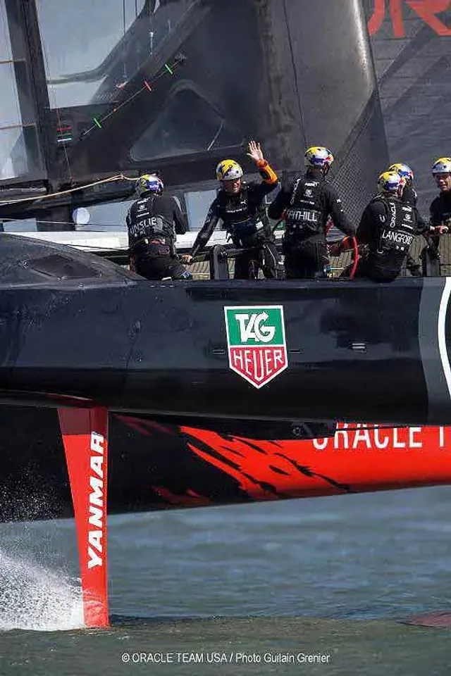 TAG Heuer Oracle Team USA - boat