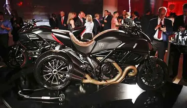 Ducati motorcycle at Tudor event