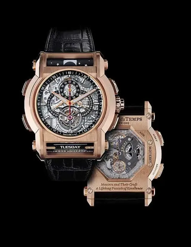 Maitres du Temps Chapter One Round Transparence - front-back