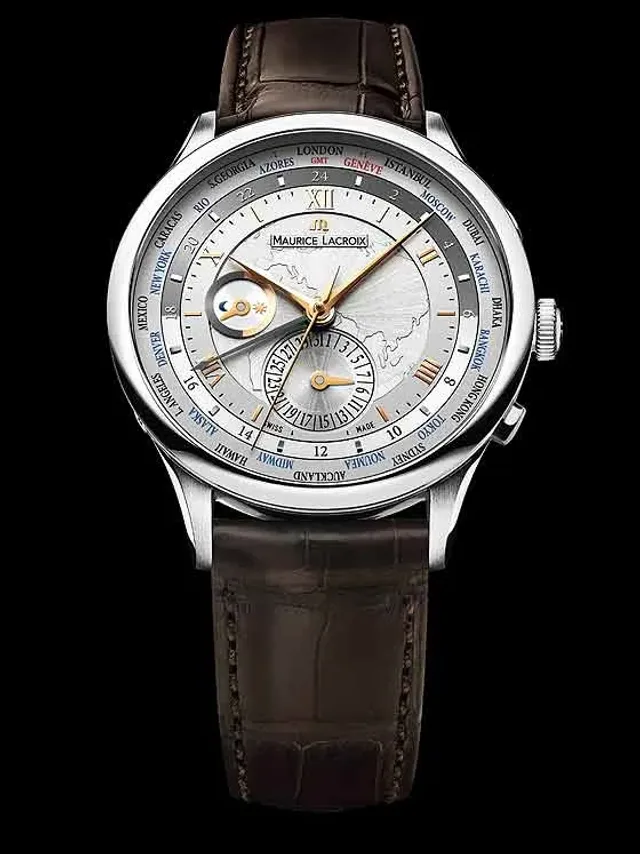 Maurice Lacroix Masterpiece Worldtimer - Asia-strap
