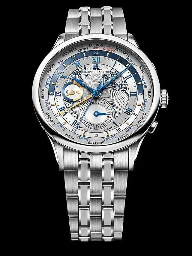 Maurice Lacroix Masterpiece Worldtimer - Europe-bracelet