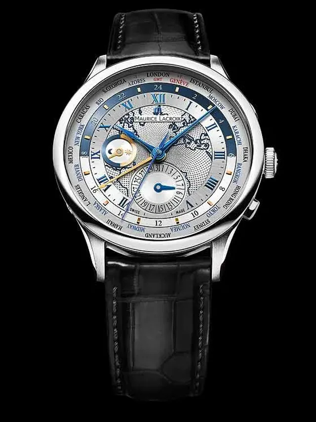 Maurice Lacroix Masterpiece Worldtimer - Europe-strap
