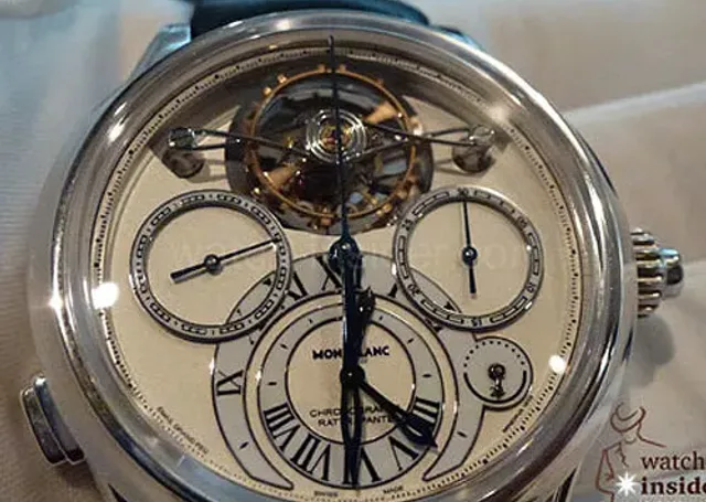 Montblanc Collection Villeret 1858 ExoTourbillon Rattrapante