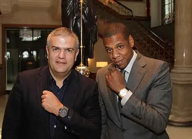 Ricardo Guadalupe and Jay-Z wearing Hublot watches