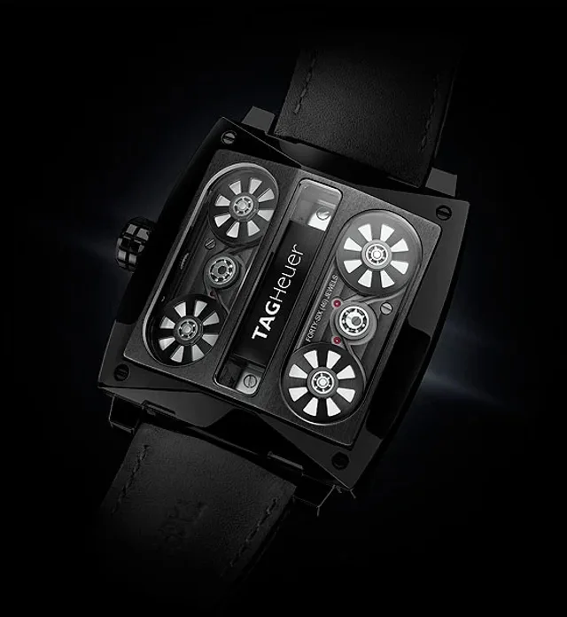 TAG Heuer Monaco V4 Tourbillon - back