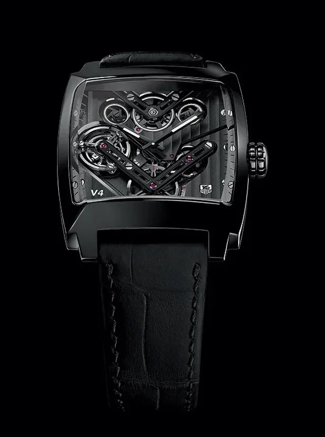 TAG Heuer Monaco V4 Tourbillon - front