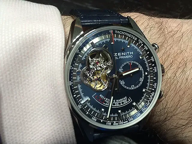 Zenith El Primero Vermot - wrist