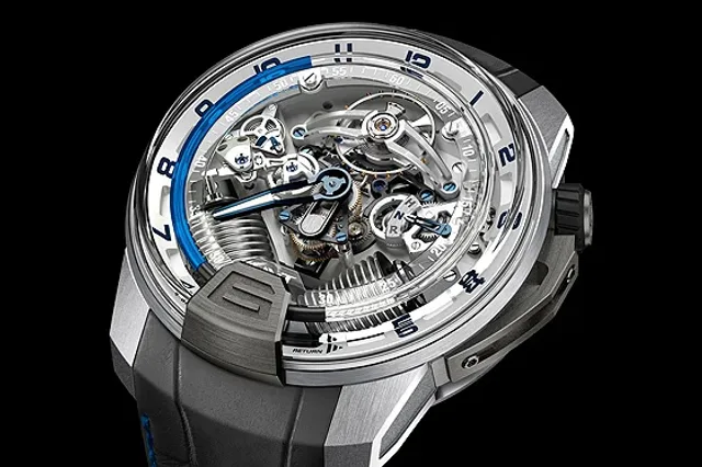 HYT H2 Titanium White Gold-Blue