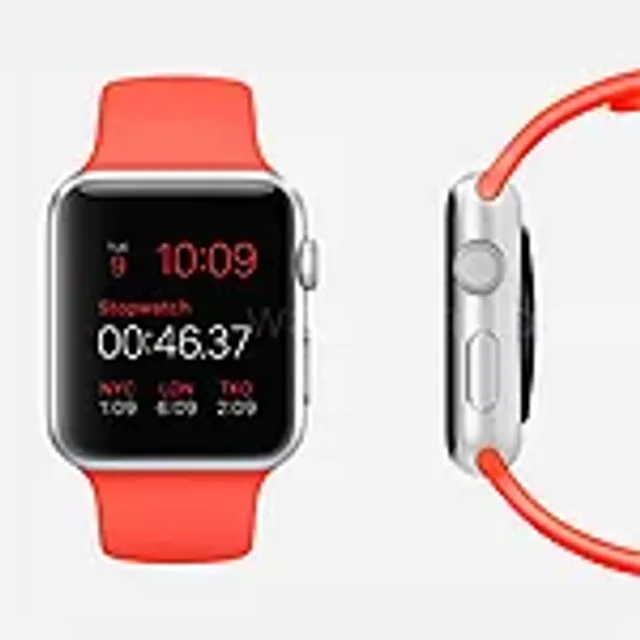 Apple Watch - orange strap