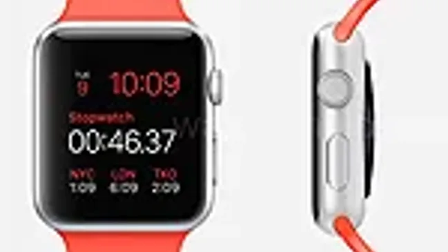 Apple Watch - orange strap