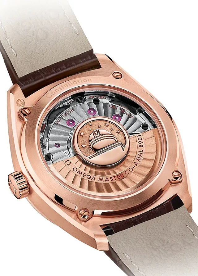 Omega Globemaster - caseback