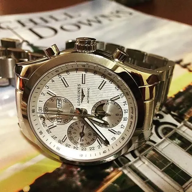 Longines Conquest Classic Moonphase - with Derby program