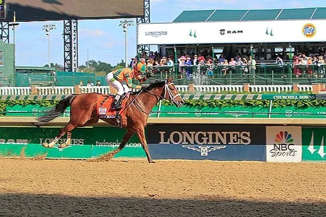 Longines Kentucky Oaks race winner Lovely Maria