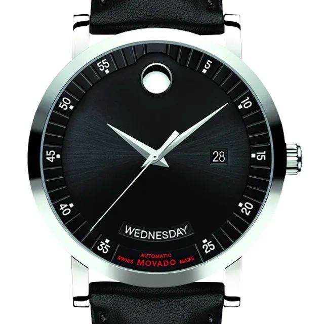 Movado Red Label Day Date.