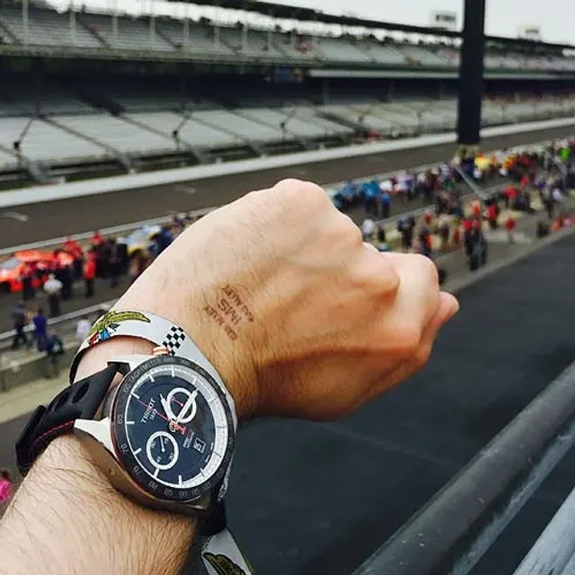 Tissot PRS 516 - wrist - IMS track