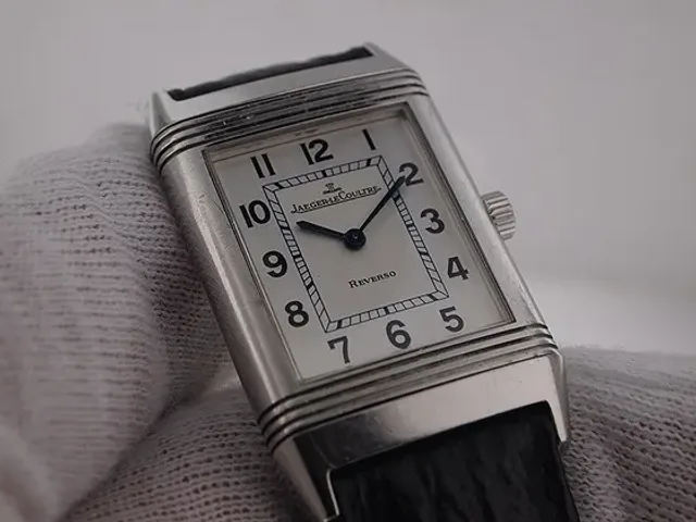 JLC Reverso in glove