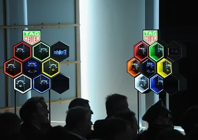 TAG Heuer Connected Event - watch displays