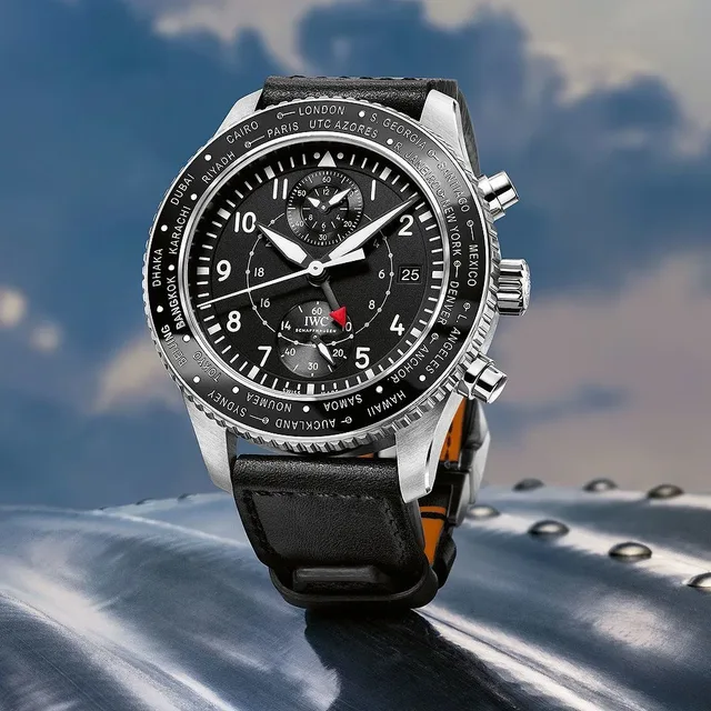 IWC Pilot Timezoner Chronograph - sky