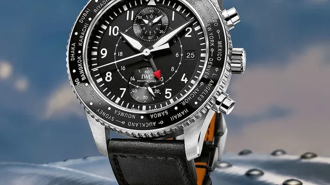 IWC Pilot Timezoner Chronograph - sky