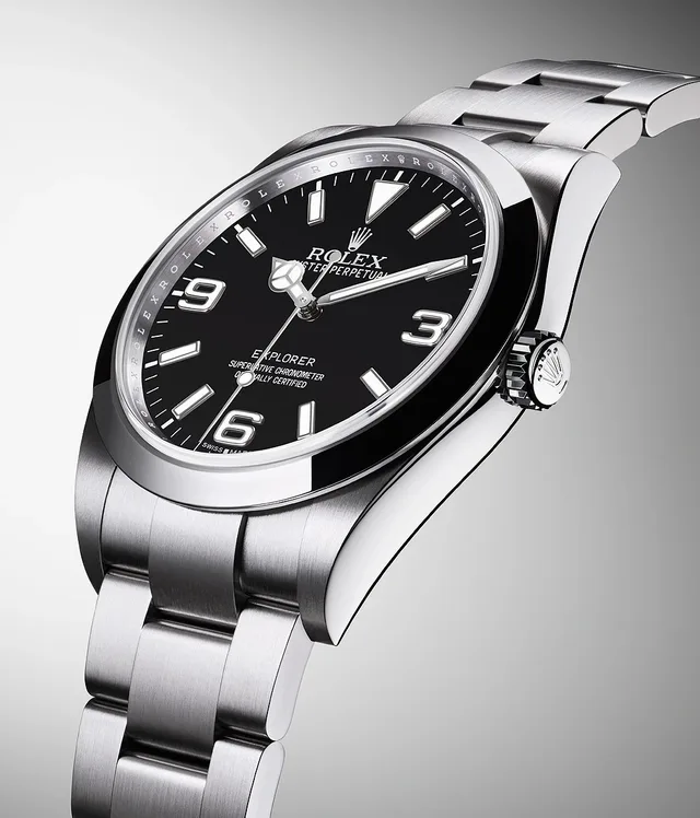Rolex Oyster Perpetual Explorer - side