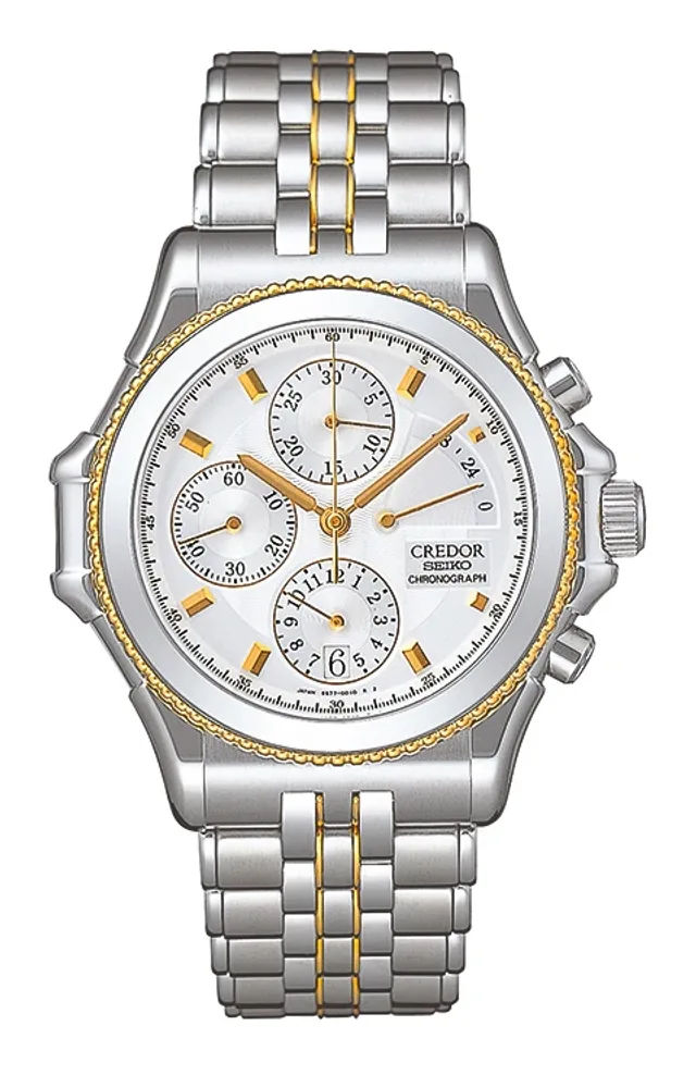 Seiko 6S77 Credor Chronograph