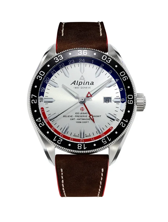 Alpina Alpiner 4 GMT Business Timer - white dial