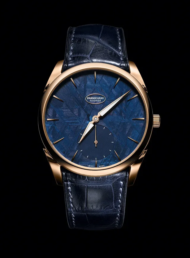 Parmigiani Tonda 1950 Meteorite - blue - gold