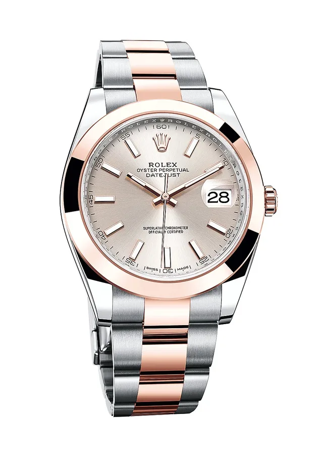 Rolex Datejust - steel and everose gold