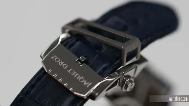 Jaquet Droz Grande Seconde SW Chrono - Blue - Clasp