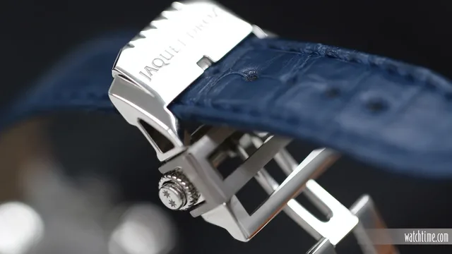 Jaquet Droz Grande Seconde SW Chrono - Blue - Folding Clasp